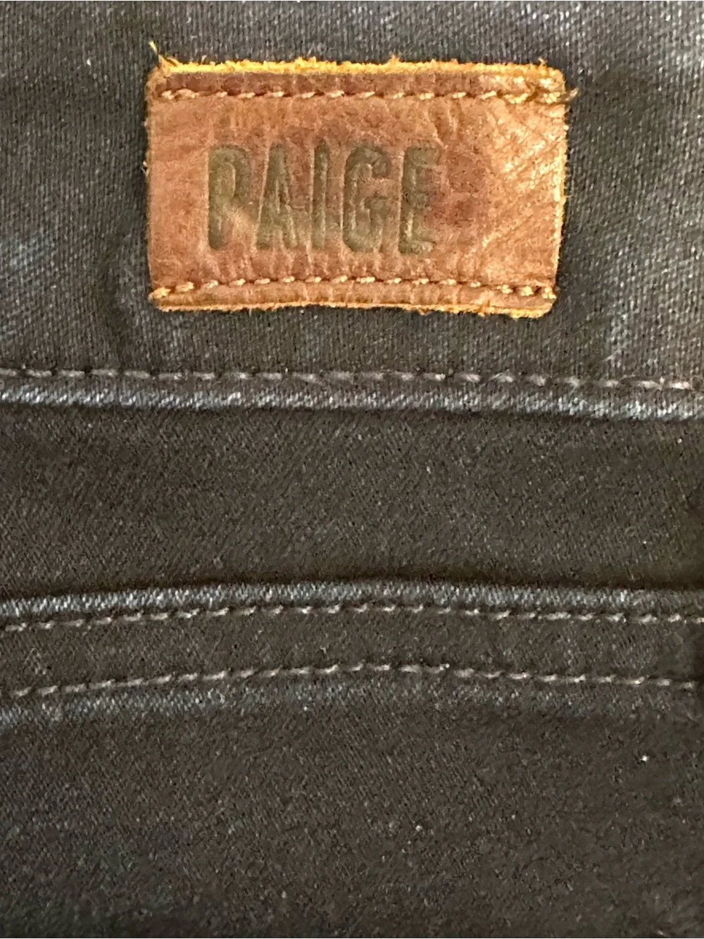 PAIGE Manhattan Dream Catcher Dark Wash Slim Bootcut Jeans USA Size 32 x 34 - Picture 11 of 11